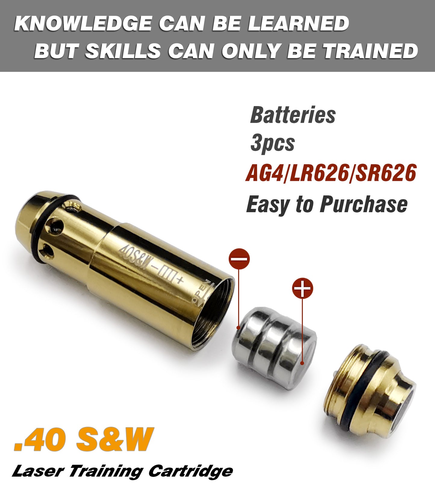 Dry Fire Training Sytem-40 SW Laser Training Cartridge Comes with Spare Switch Cap