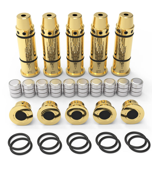 Dry Fire Training Sytem-38SPL Laser Training Cartridge Comes with Spare Switch Cap (5PK)