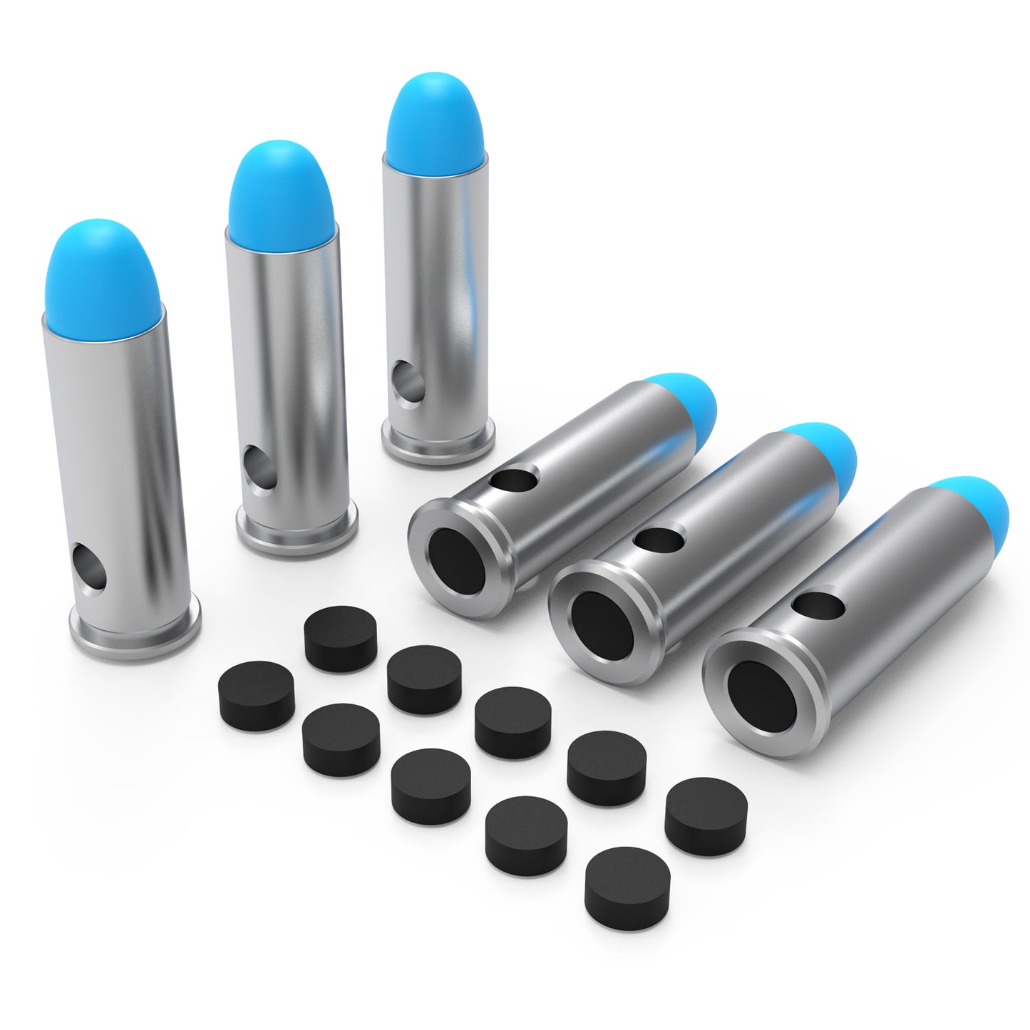 Pro .38 SPL Dummy Rounds (Snap Caps) 6Pcs