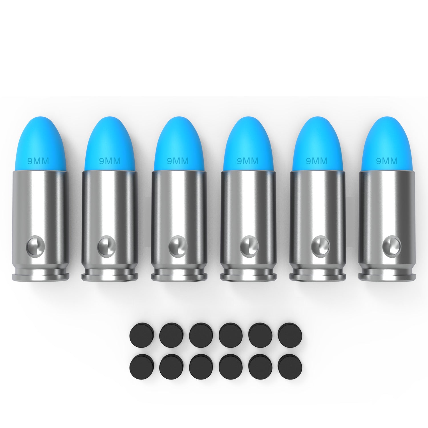 Pro 9 MM Dummy Rounds (Snap Caps) 6Pcs – BOOLIT EYE Store