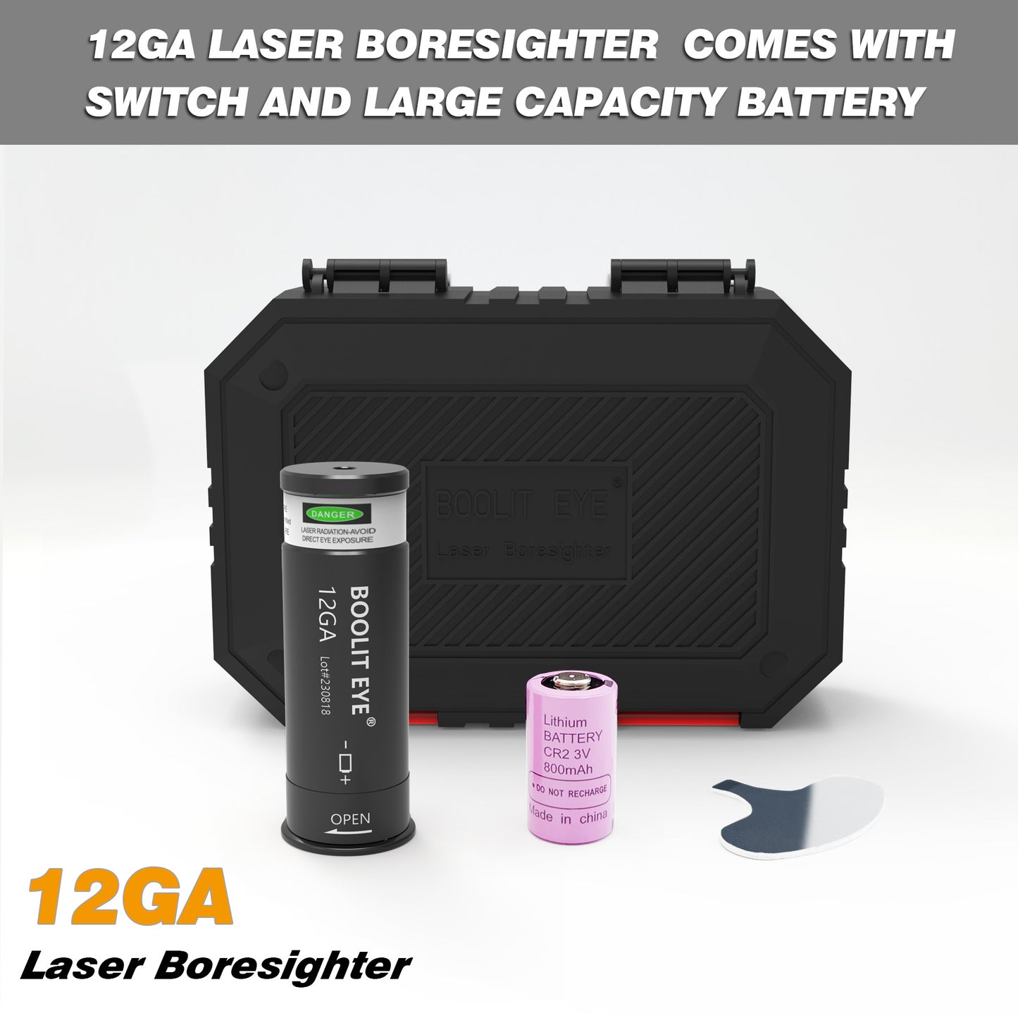 12GA Green Laser Boresighter Comes with Switch