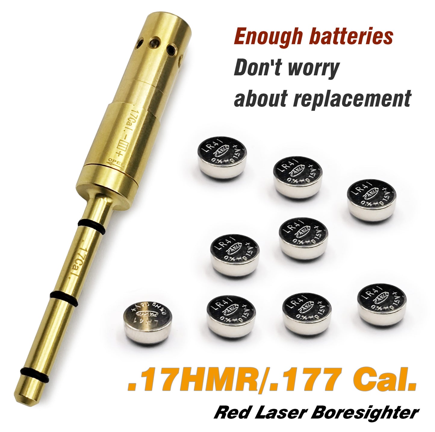 Special Laser Boresighter (End Barrel Laser Bore Sight)-.17HMR/.177CAL