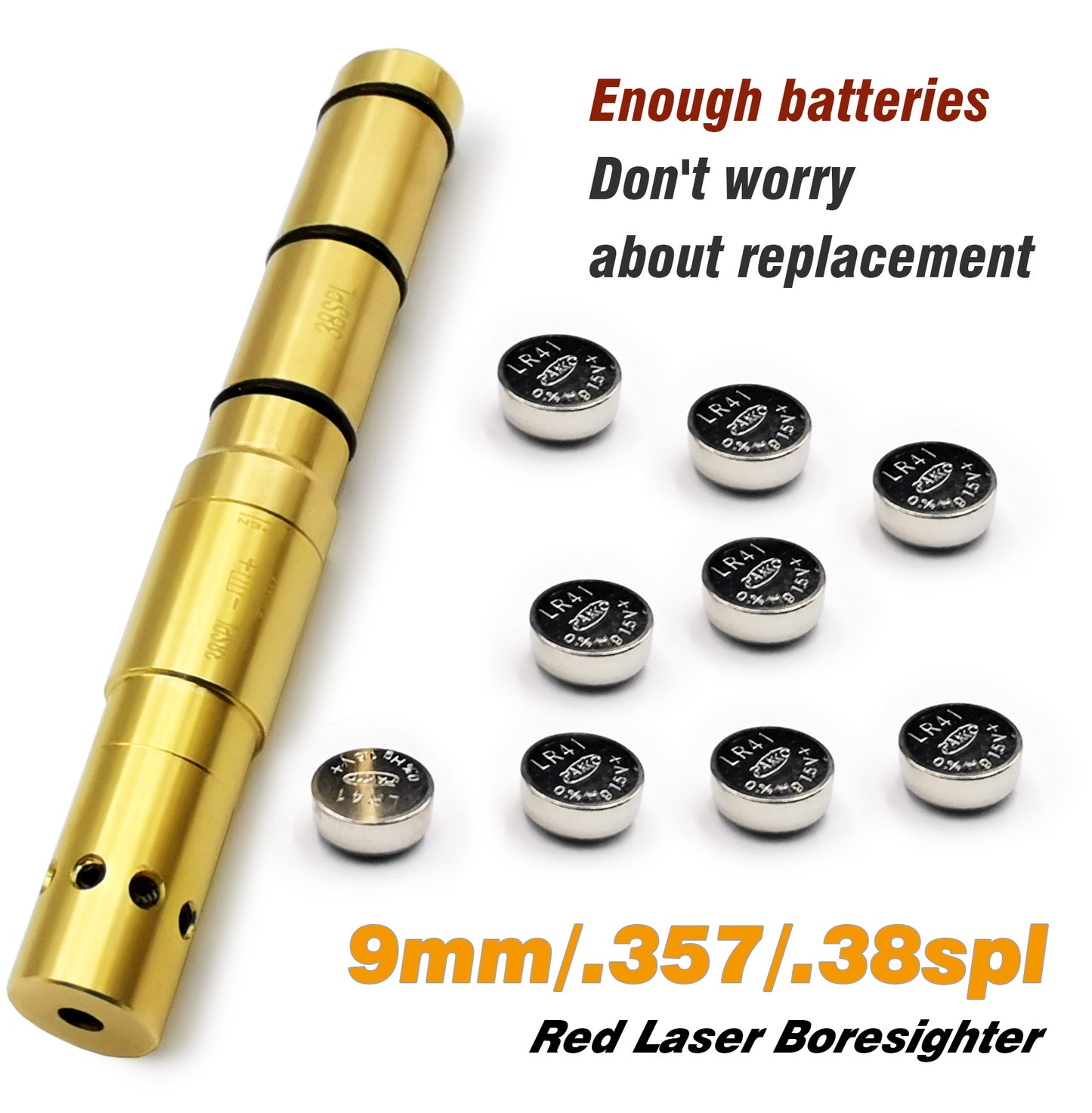 Special Laser Boresighter (End Barrel Laser Bore Sight)-.38SPL/9MM