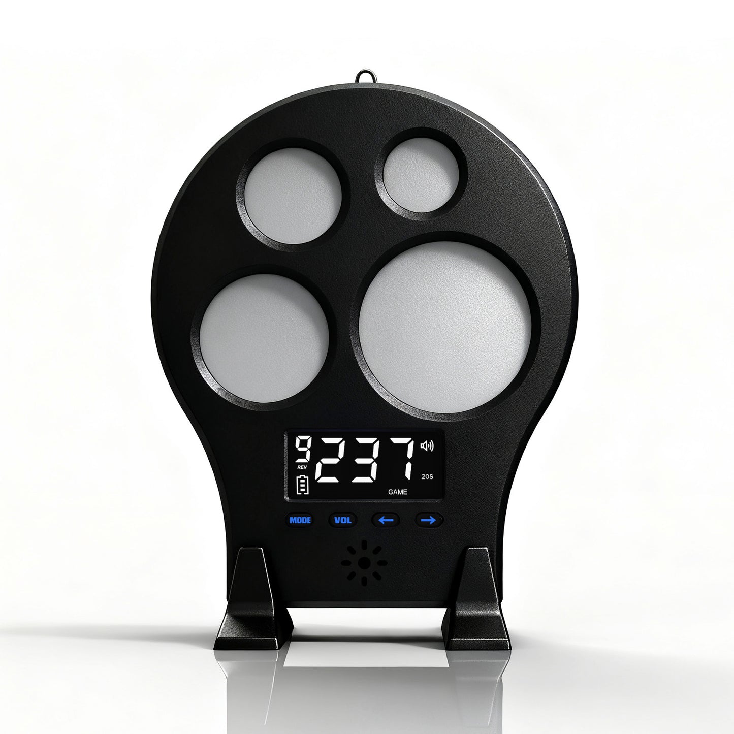 Dry Fire Laser Training Target with 4-Zone Scoring – Portable Dry-Fire System for Indoor Shooting Practice with 3 Training Modes